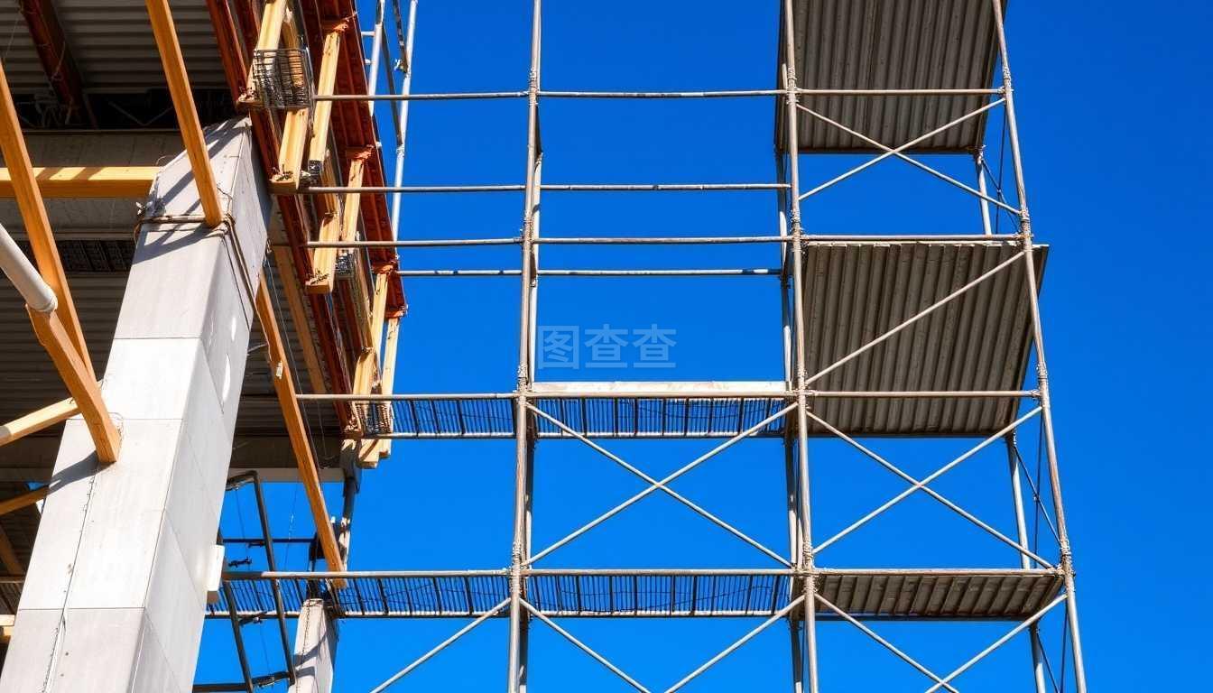 建筑脚手架的一部分